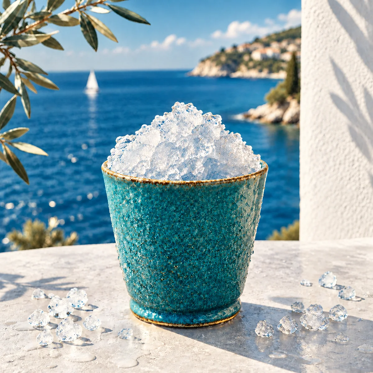 Glace pilée